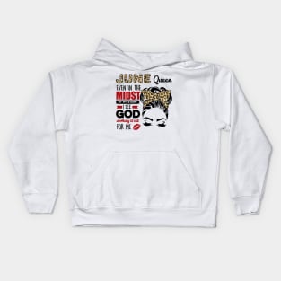 June Queen Even In The Midst Of The Storm Kids Hoodie